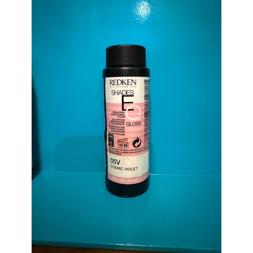 Redken Shades EQ‎ Gloss Demi-Permanent Hair Color 5V Cosmic Violet shine